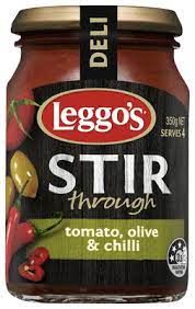 Leggos Stir Tomato Olive Chil 350g