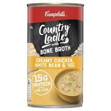 Campbell's creamy chicken white bean & veg