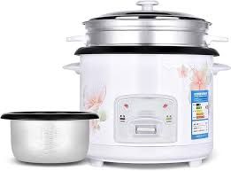 HOME BASIC RICE COOKER W/STEAMER/1.0L/8 CUPS/500W#ST215