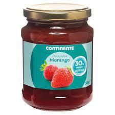 continente doce estra morango menus acucar 340g
