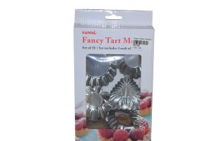 Fancy Tart Molder (Set of 18, set includes 3 each of)