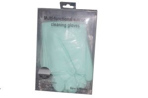 Multi-functional silicon cleaning gloves ( spark Magic)