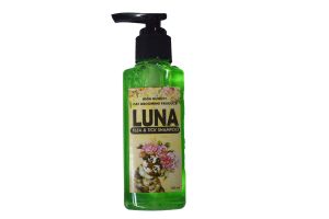 luna flea and thick shampoo 100ml green