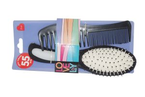 Comb set 2 pcs  ( black) 