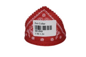 Red Cute Adjustable Small Dog Collars Puppy 