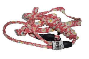 Pink flowering Pet Harness