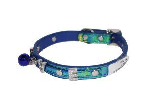 Dog collar chain ring the bell 
