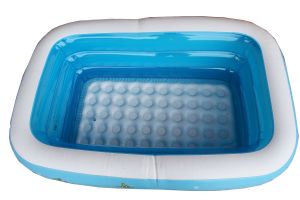 family swimming pool ( ocean blue, 3 rings )  262cm *120cm *60cm 