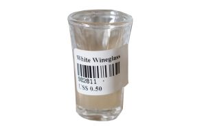 White Wineglass