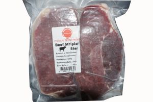 Beef Striploin Steak 500g