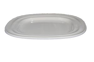 White Dinnerware Plate Square (66)