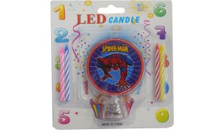 Spider LED candle with music 