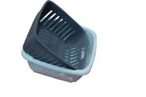 Multifunctional tableware with rinsing mesh