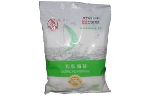 Crushing and washing salt  100g
