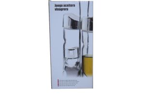 Vinegar+ olive oil + pepper saucing bottle 