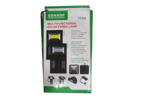 Multifunctional Solar Panel Lamp