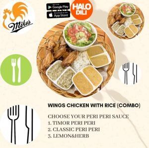 Combo( Chicken+1 Side+ Salad)