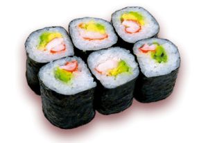 EBI AVOCADO MAKI