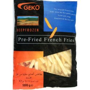 Geko Straight cut fries 1kg
