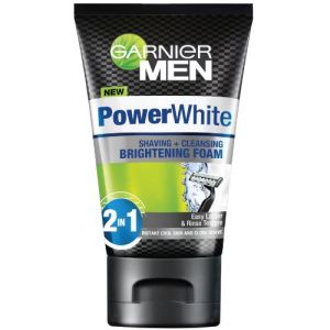 garnier man power white super duo foam 50ml