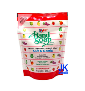 Yuri Hand Soap Strawberry Refill 375ml
