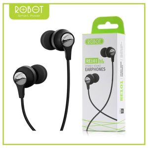 Headset Robot RE101 Hitam