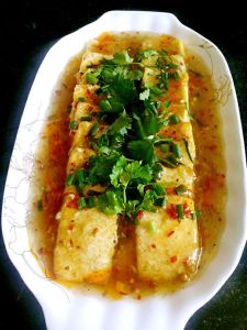 hot spicy tofu 香辣豆腐