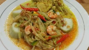 33. Lontong Sayur (Ayam Goreng)
