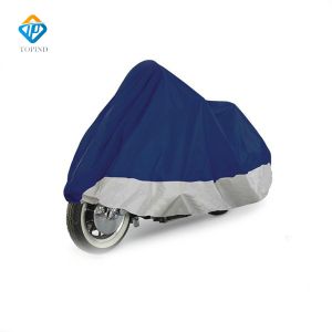 Sun and rain protection motorcycle cover