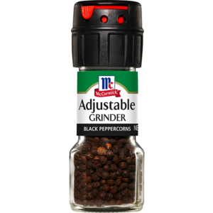 McCormick Grinder Black Peppercorns 35g