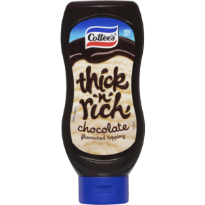 Cottee's Topping Sqz Chocolate 615g