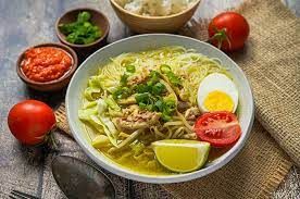 Soto Ayam + Nasi 