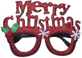 Merry cristmas glass