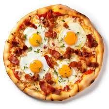 AUSSIE- sauce, chesse, ham, bacon & egg