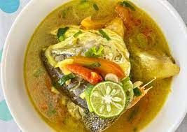 soup Ikan / Fish soup served with Rice 