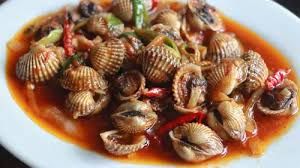 Kerang saus padang