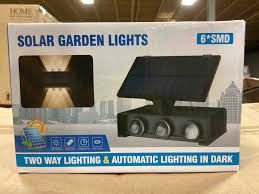 SOLAR GARDEN LIGHTS