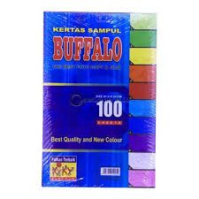 Kertas Sampul Buffalo 100 Sheets