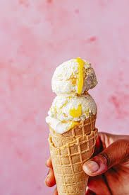 Mango with Ice Cream