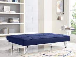 sofa bed navy blue 