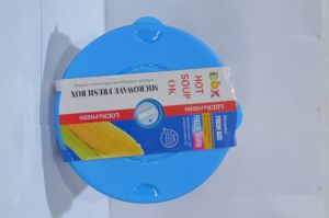 Microwave fresh box 3pcs blue colour