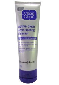 clean & clear active clear acne clearing cleaner  100g