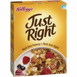 Kellogg's Just Right not too heavy not too light 740g