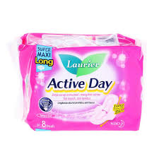 laurier active day super maxi wing  5s 