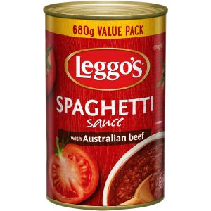 Leggos Spaghetti Australian Beef 680g