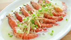 Steam Prawns jade garden