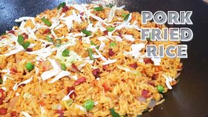Pork Fried Rice (Uma Lafatik)