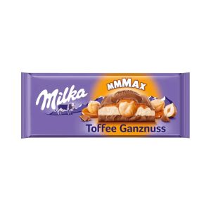 chocolate  milka toffee nuts 300g