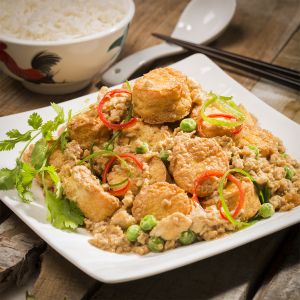 Minced Beef Or Chicken Tofu