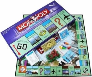Monopoly Game Board Global Village Version